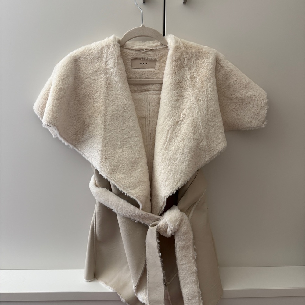 Blank NYC Cream Trench Coat